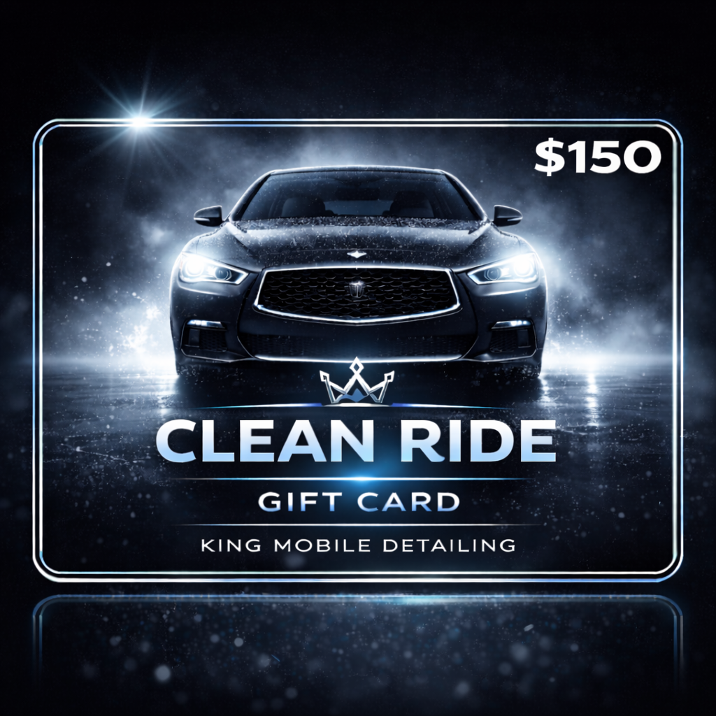 auto detailing gift certificate