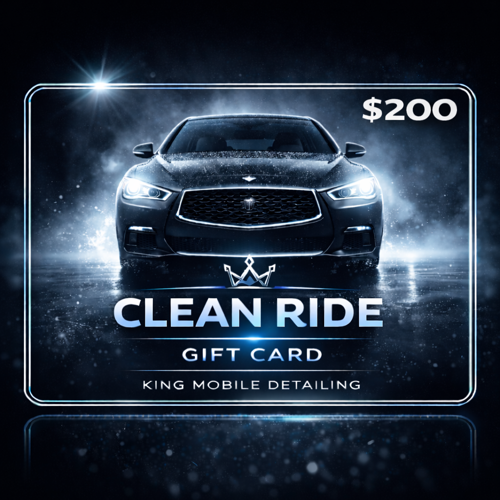 auto detailing gift certificate