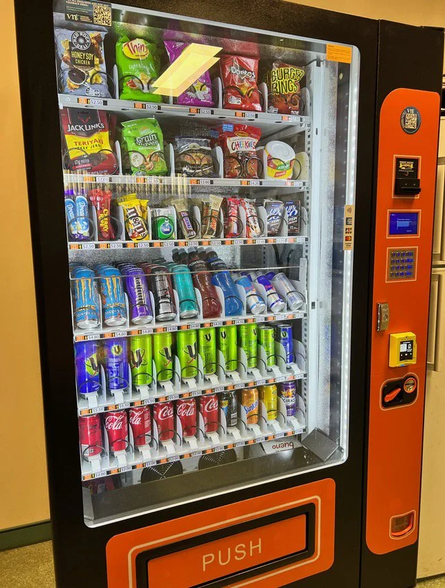 Fully stocked VMT machine