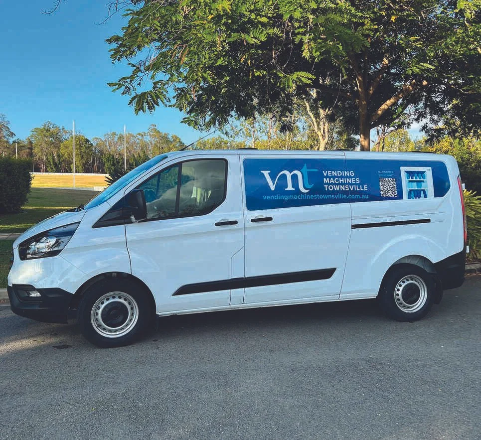 A photo of the VMT van