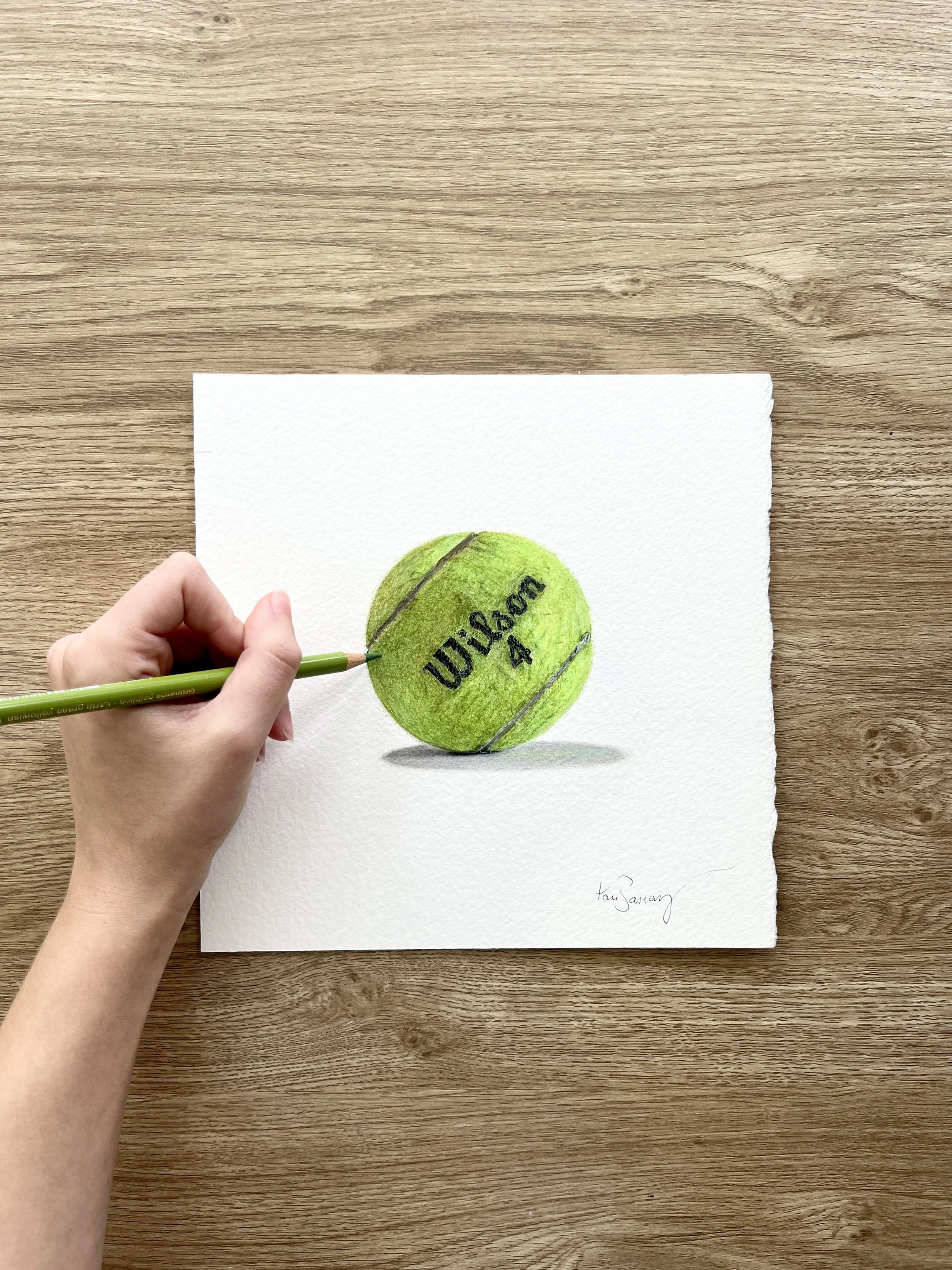 Wilson 4 Original Drawing (220 x 220mm)