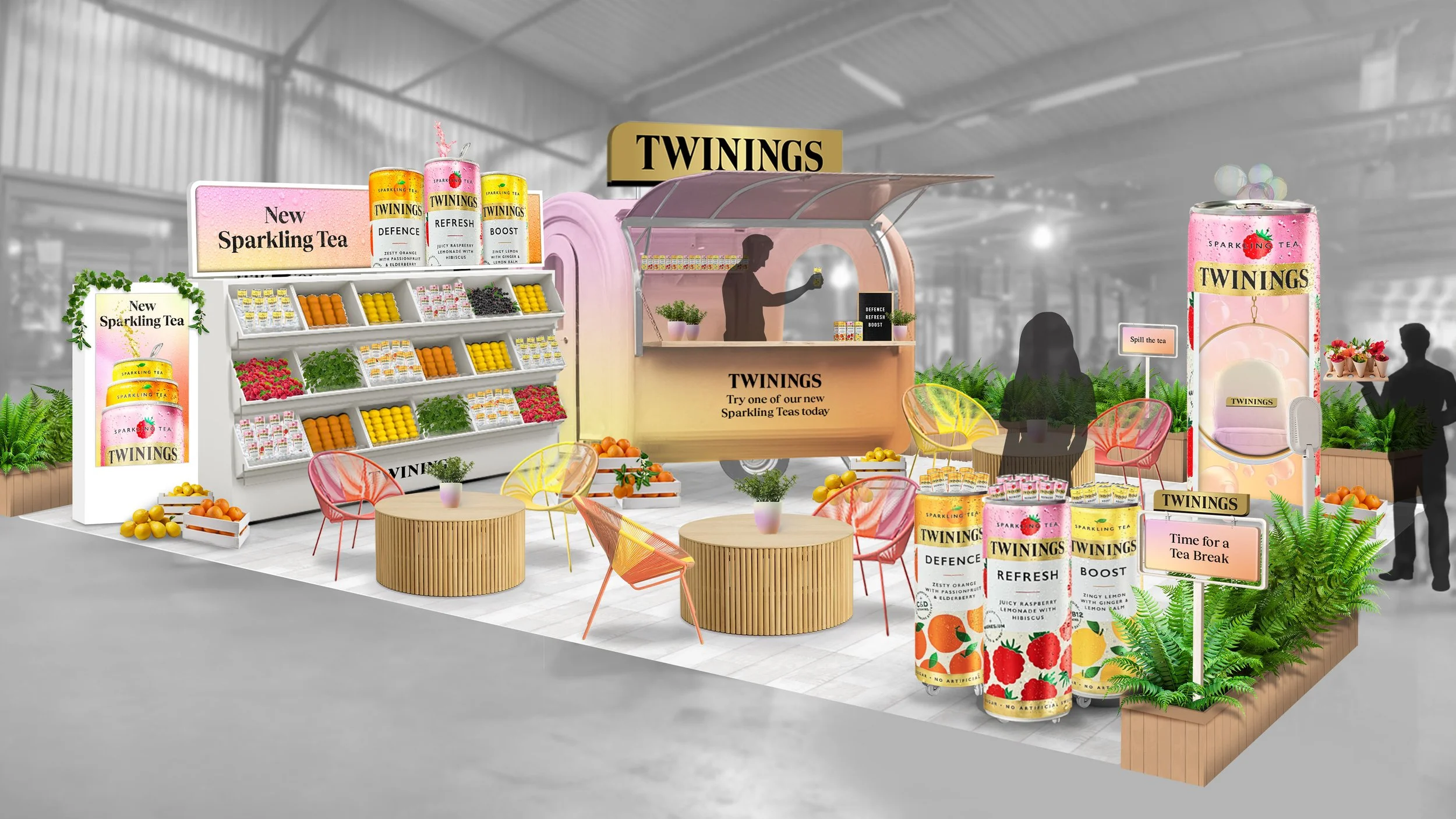 3D Visualisation of the space