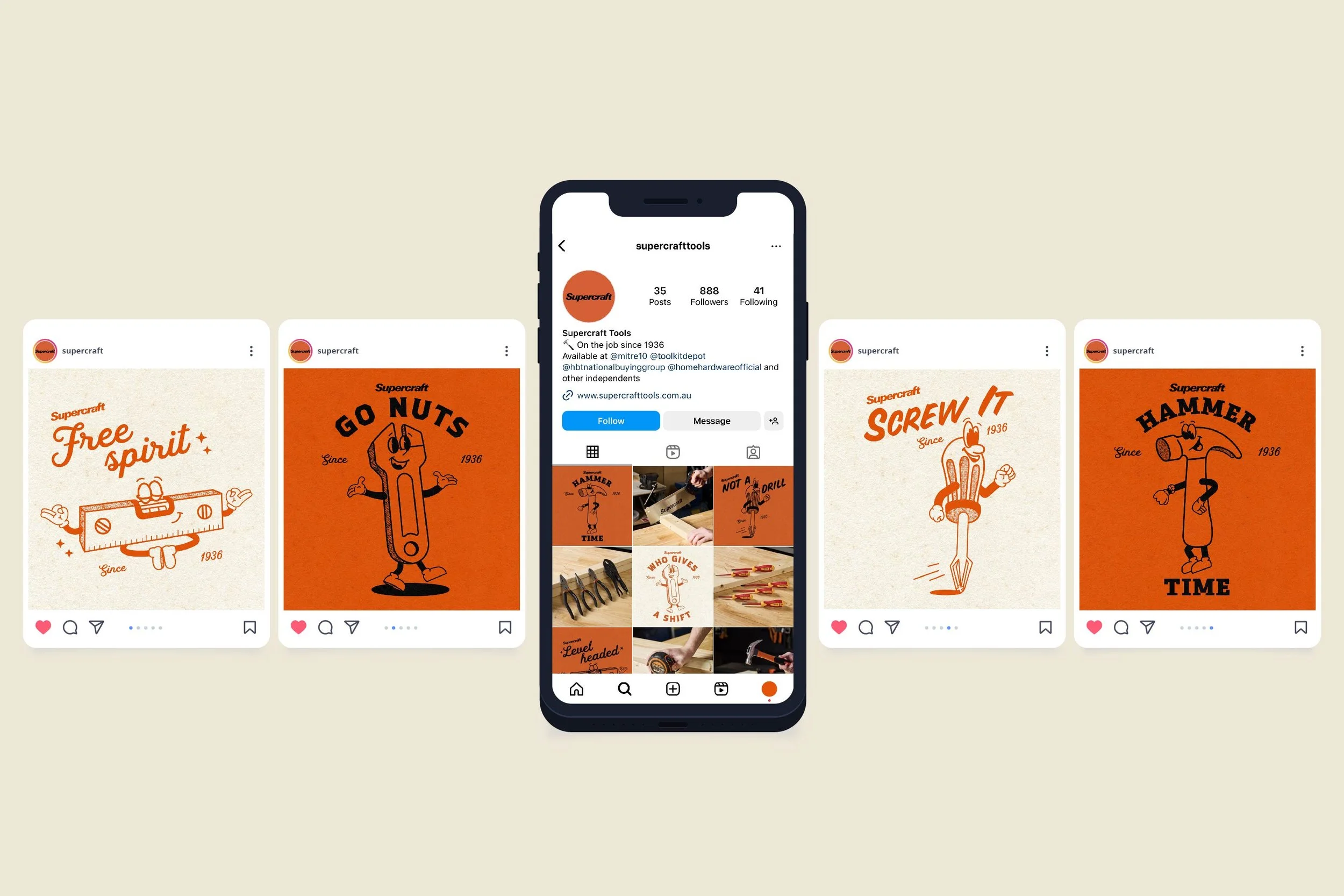 Social Media Tiles x 8