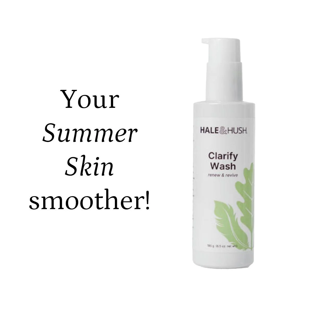 New! Hale & Hush Clarify Wash 3.4 oz.