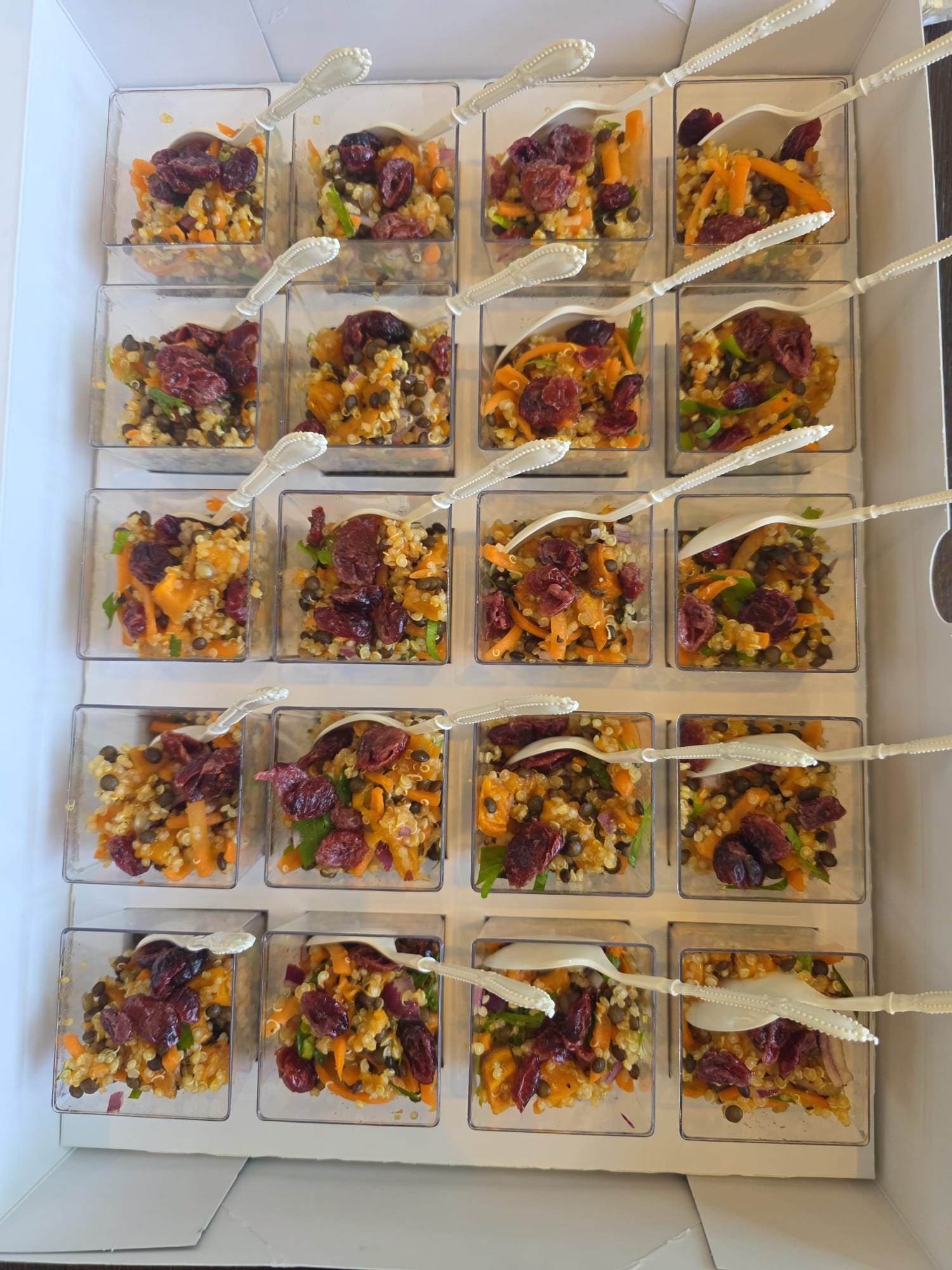 Quinoa & Lentil Cups