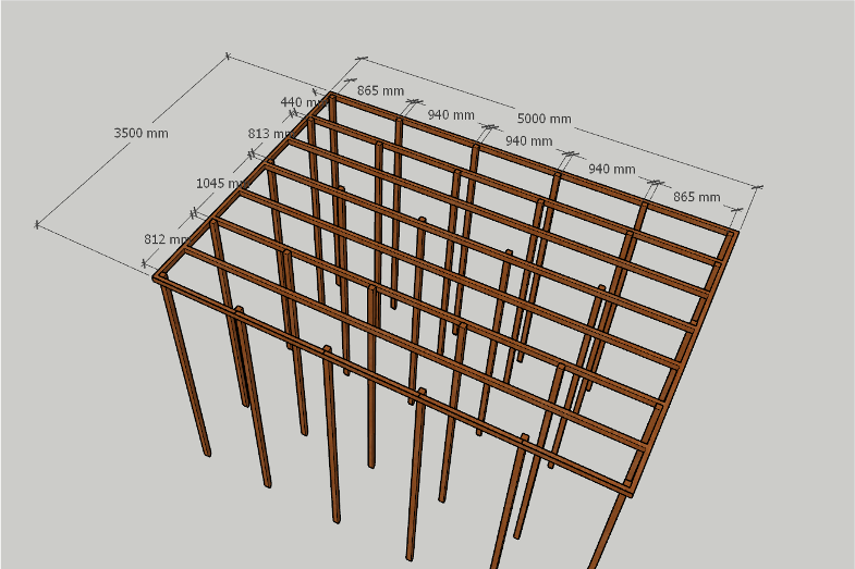 Vlonder tuin aanleg hardhout sloot