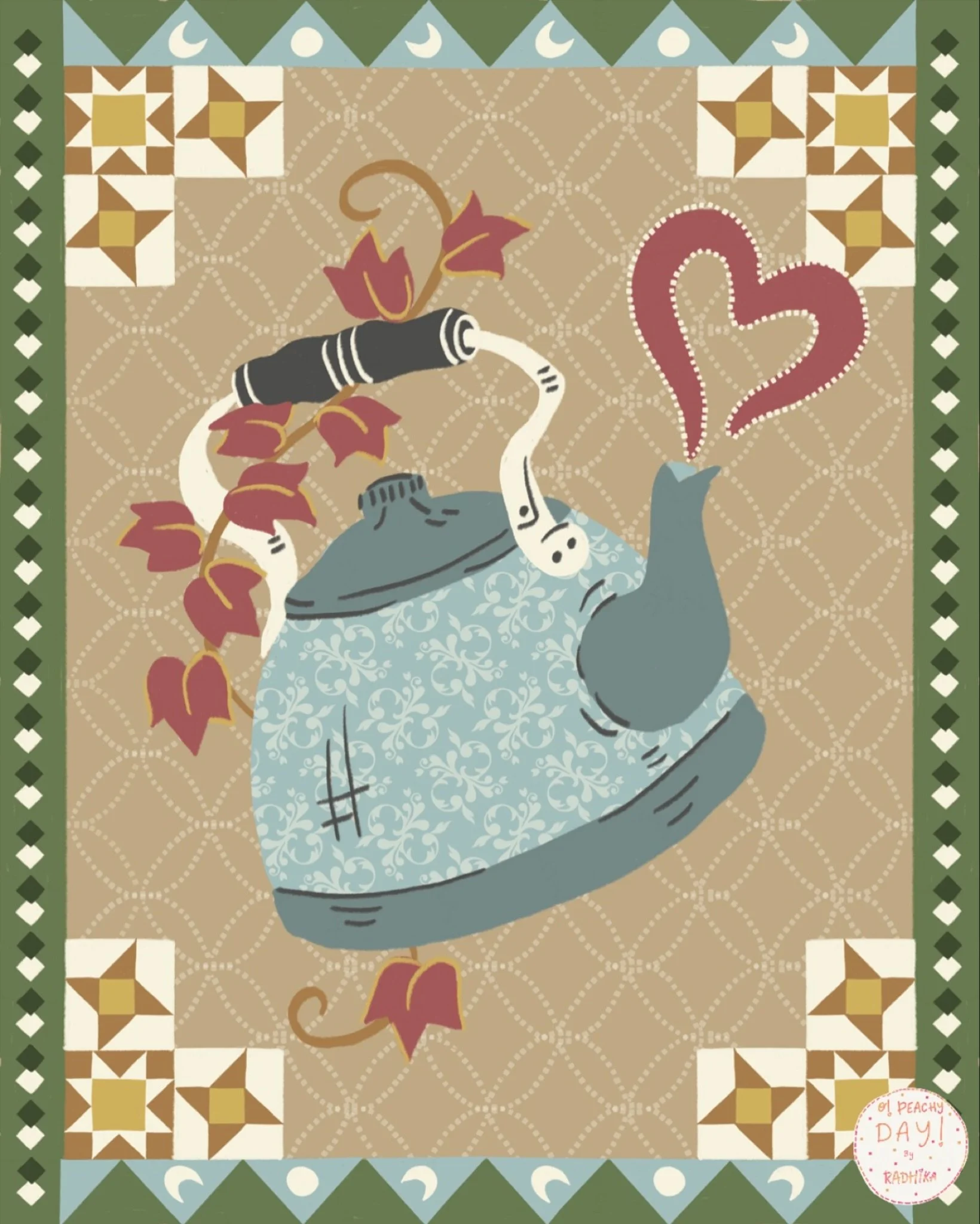 Between seasons, between sips. 🍂☕
Half term brought us to Wales, and @bodnantgardennt (thank you @nationaltrust !) was pure magic&mdash;so many shades of red, gold, and rust.
First piece from my Cozy Winter collection, celebrating these in-between d