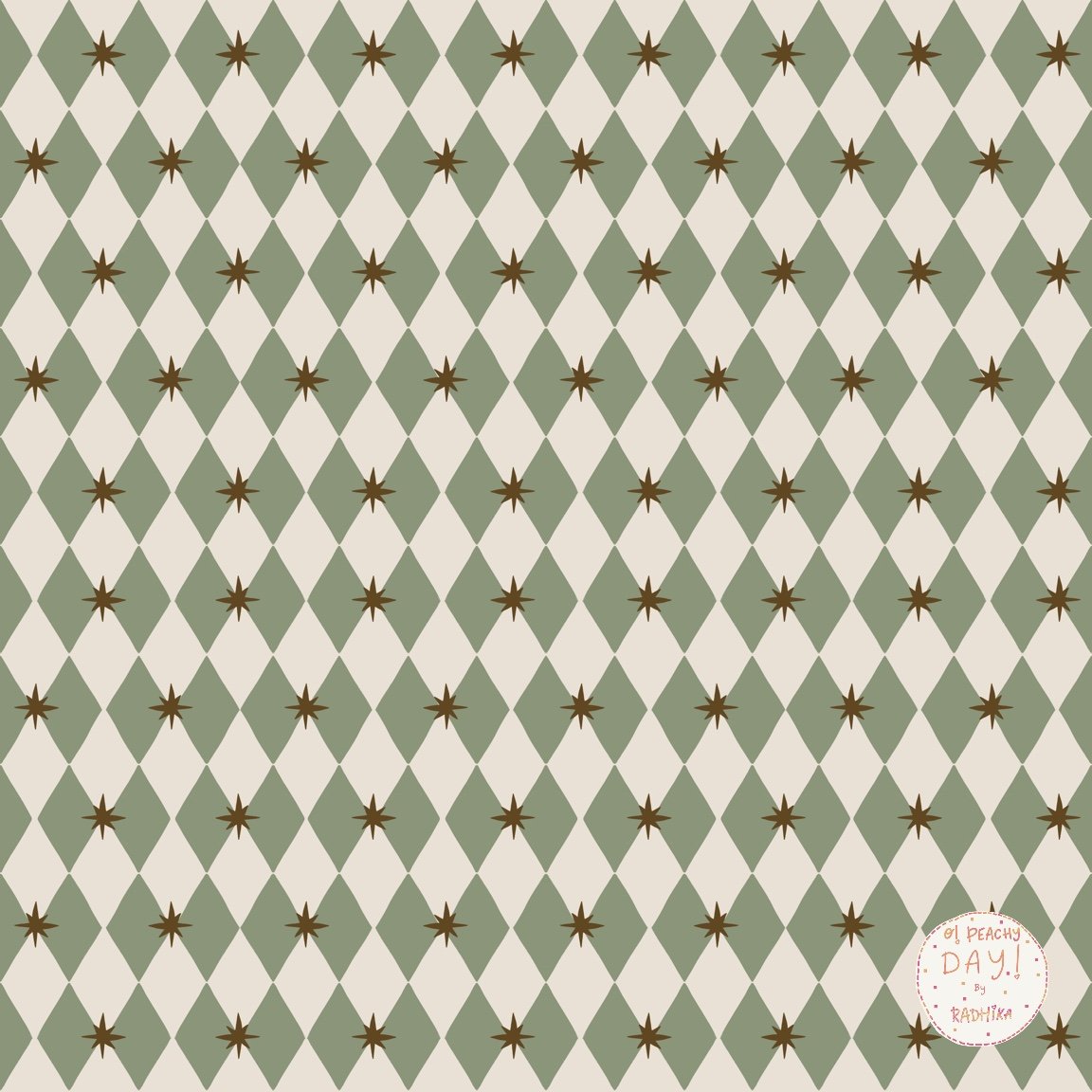 Rhombus Christmas pattern.jpg