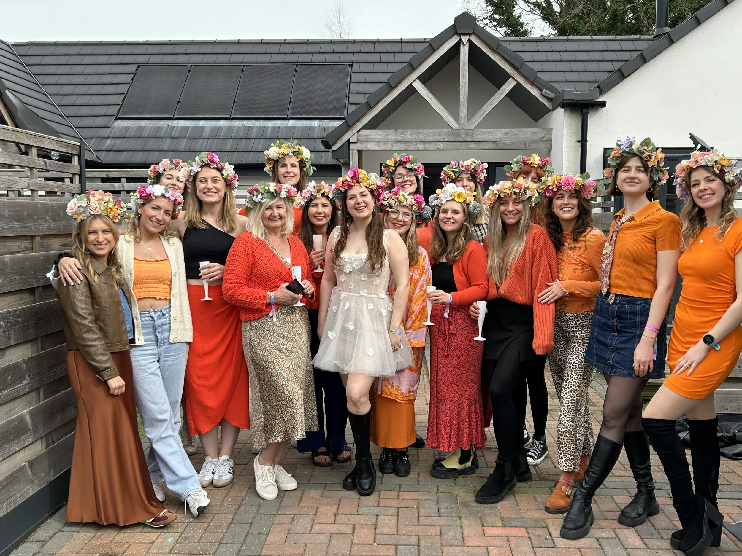 Faux Flower Crowns