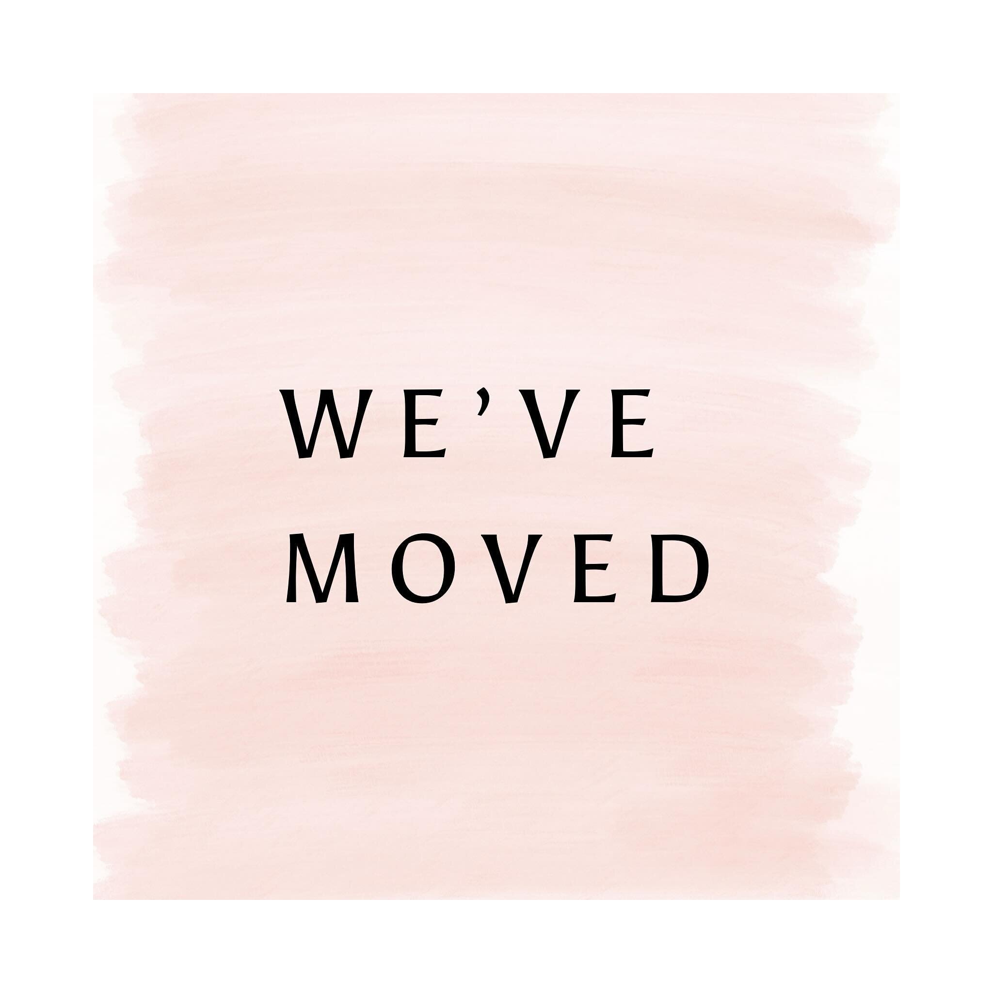 We&rsquo;ve Moved!!!!!! 🍾

We don&rsquo;t hold onto things that don&rsquo;t fit right or feel right.  Around here we let things go that sometimes don&rsquo;t work with our business model. 
We recently packed up our store on Main Street and moved 2 m
