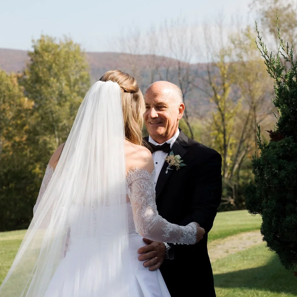 This Father-Daughter first look hit us right in the heart.  All of dad&rsquo;s pride, love and a lifetime of memories showed up all at once as our bride was ready to step into her new chapter.  This moment wasn&rsquo;t just about the dress&hellip;it 