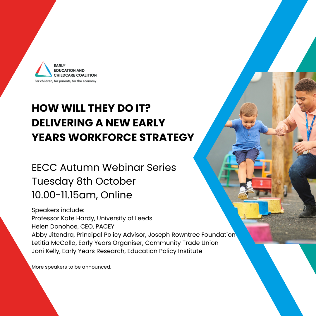 Autumn webinar series: How will they do it? Delivering a new early years workforce strategy