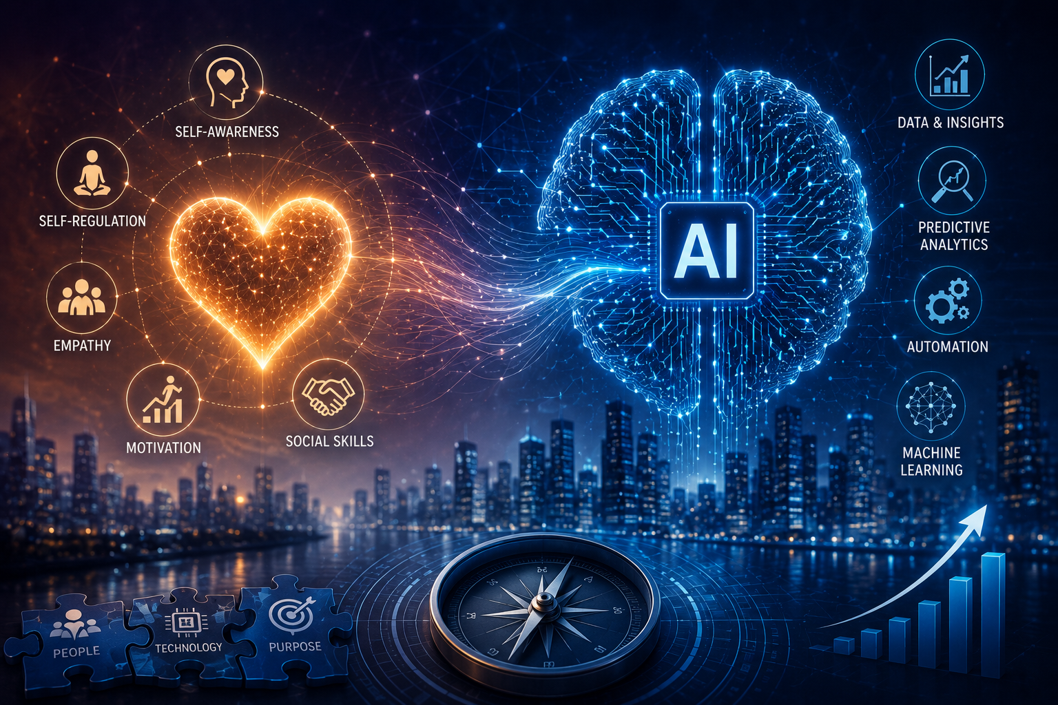 Emotions Meet AI: Tech-driven Leadership: Exploring the Synergy between Emotional Intelligence and Technology&nbsp;