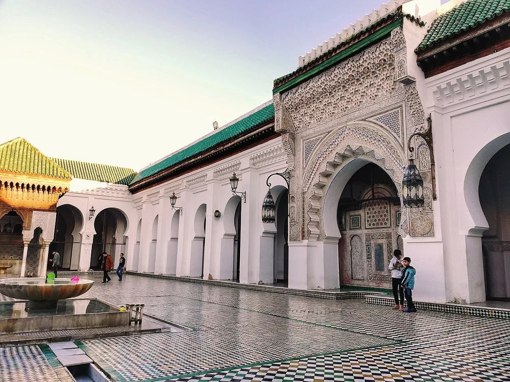 Moroccan medina architecture