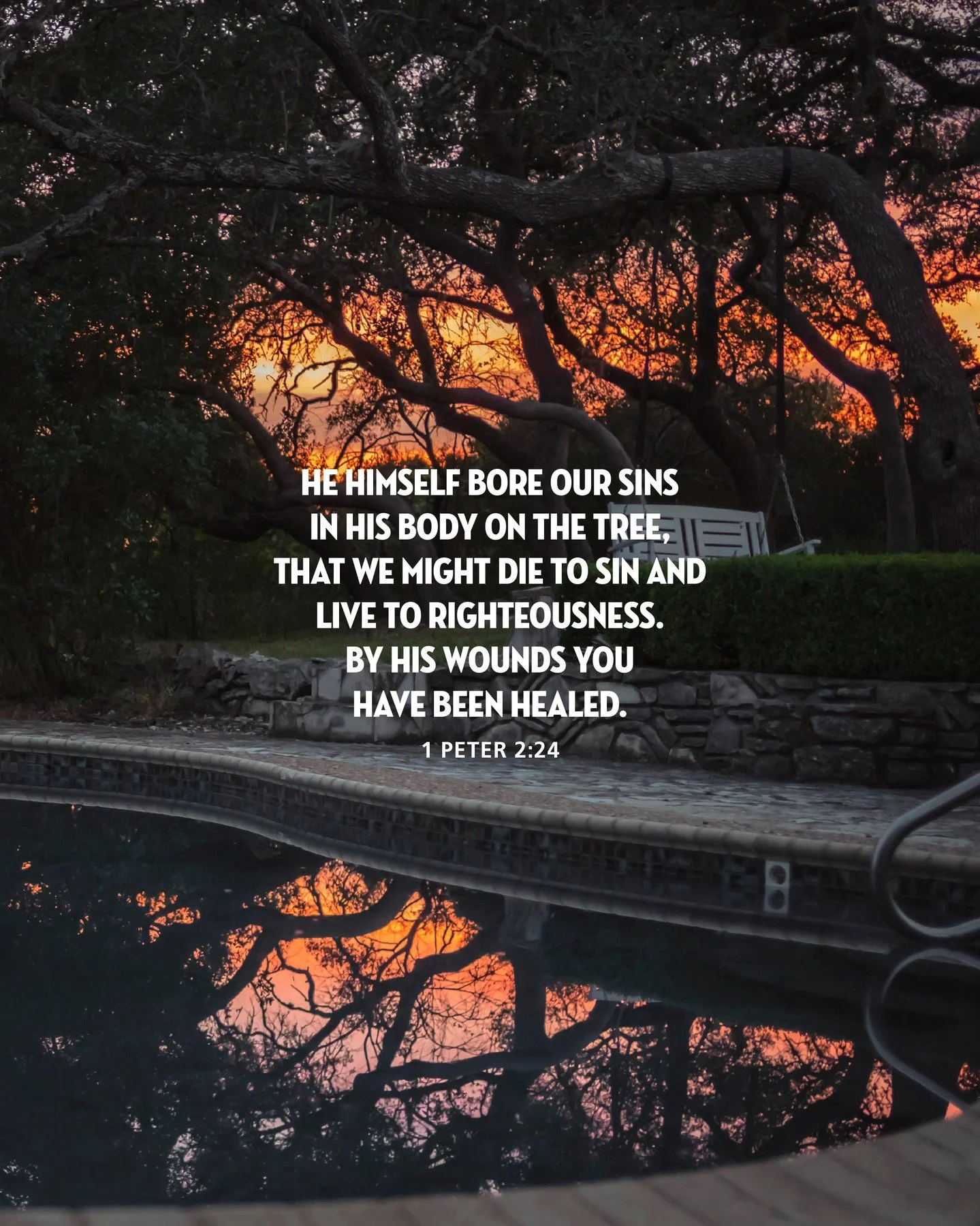 Praying for all who read this to experience healing and restoration by the gift of Jesus.

He himself bore our sins in his body on the tree, that we might die to sin and live to righteousness. By his wounds you have been healed. 1 Peter 2:24
&ndash;&