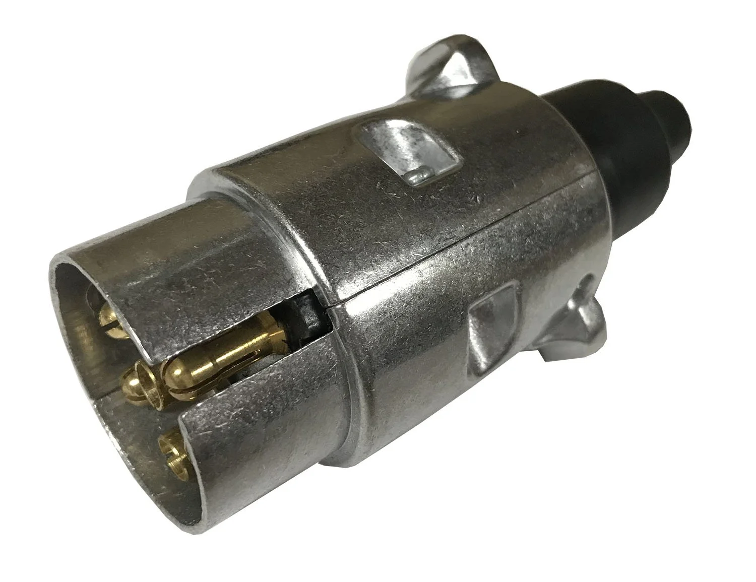 Trailer connector with gold pins inside.
