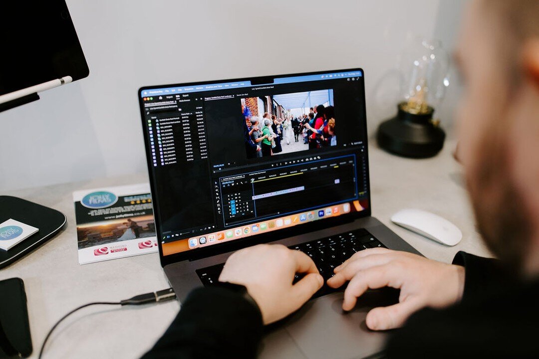 The magic doesn't end with your wedding day! 🎥✨ We carefully piece together the footage to craft a breathtaking film that captures the essence of your special day. 💖🎬 . #WeddingFilm #EditingMagic #ForeverMemories&quot;