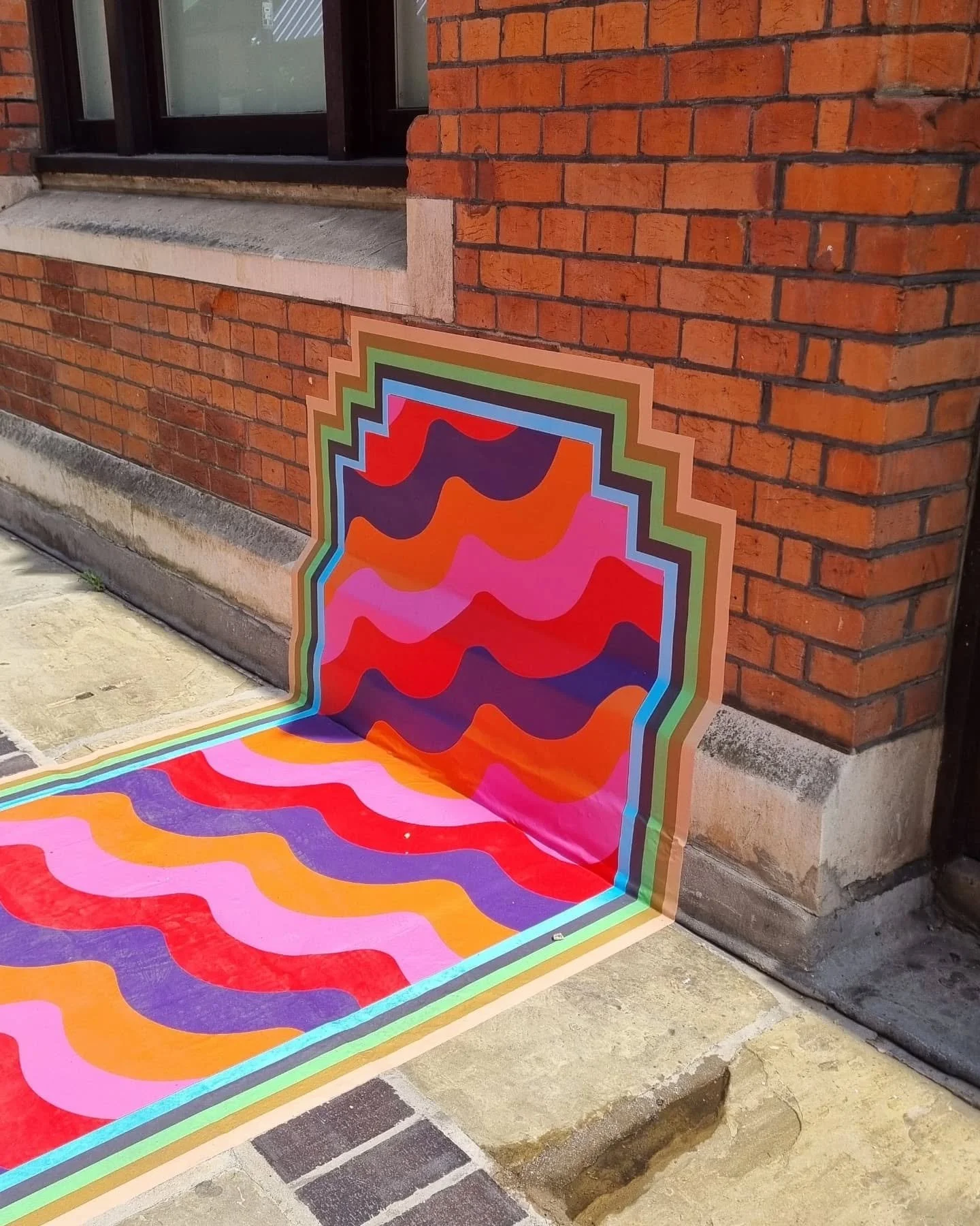More sneaky peaky of my public art inspired by Art Deco, Biba, and that blue plaque (swipe to see) for Kensington+Chealsea Art Week @kcawlondon 

Massive thank you to the @coloursonic team for making my vision a reality with perfect colour matching a