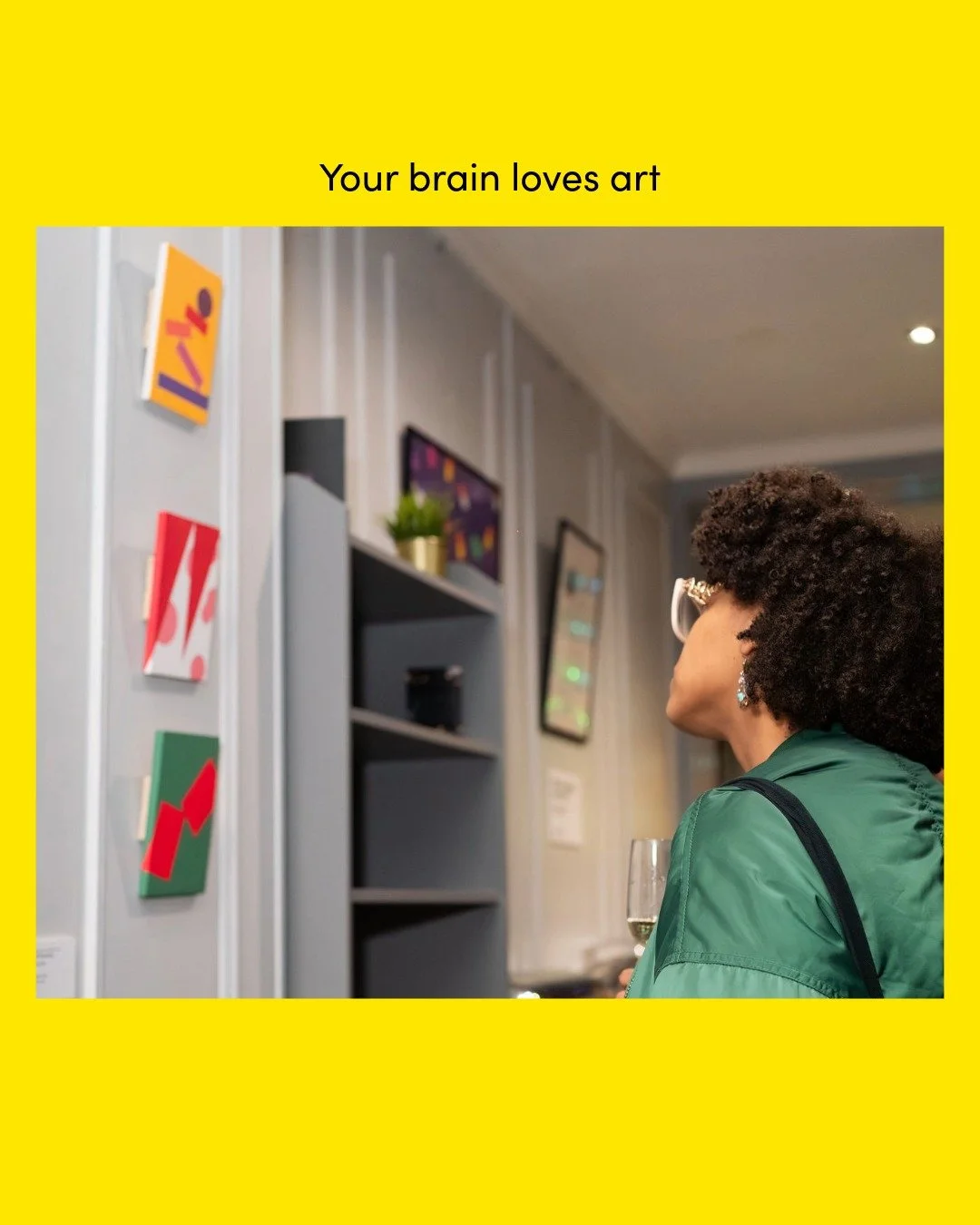 Your brain loves art 🧠 Neuroscience shows that fresh aesthetic experiences help form new neural pathways, supporting focus, emotional regulation, and resilience.

At my Private View, I had a heart-warming moment imagining everyone in the room rewiri