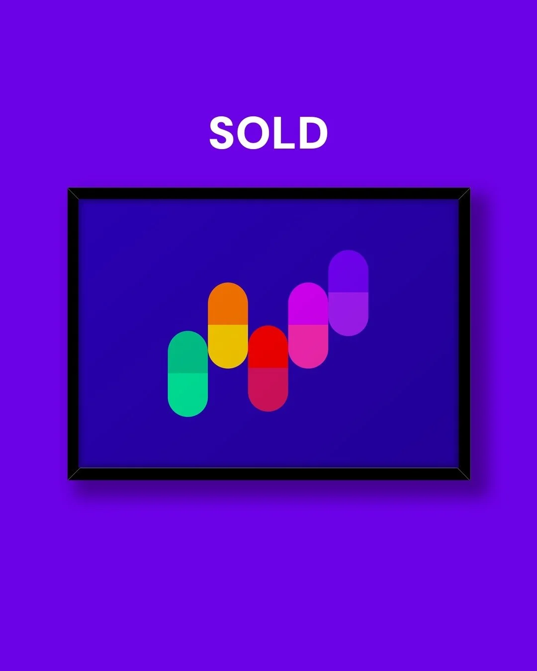 SOLD OUT&mdash;In just a week and a bit from the private view, the Art as Medicine collection is sold out 🤯  Thank you so much, my dear collectors! 💊 🩷

If you are curious to see available work, just comment &quot;interested&quot;. No strings atta