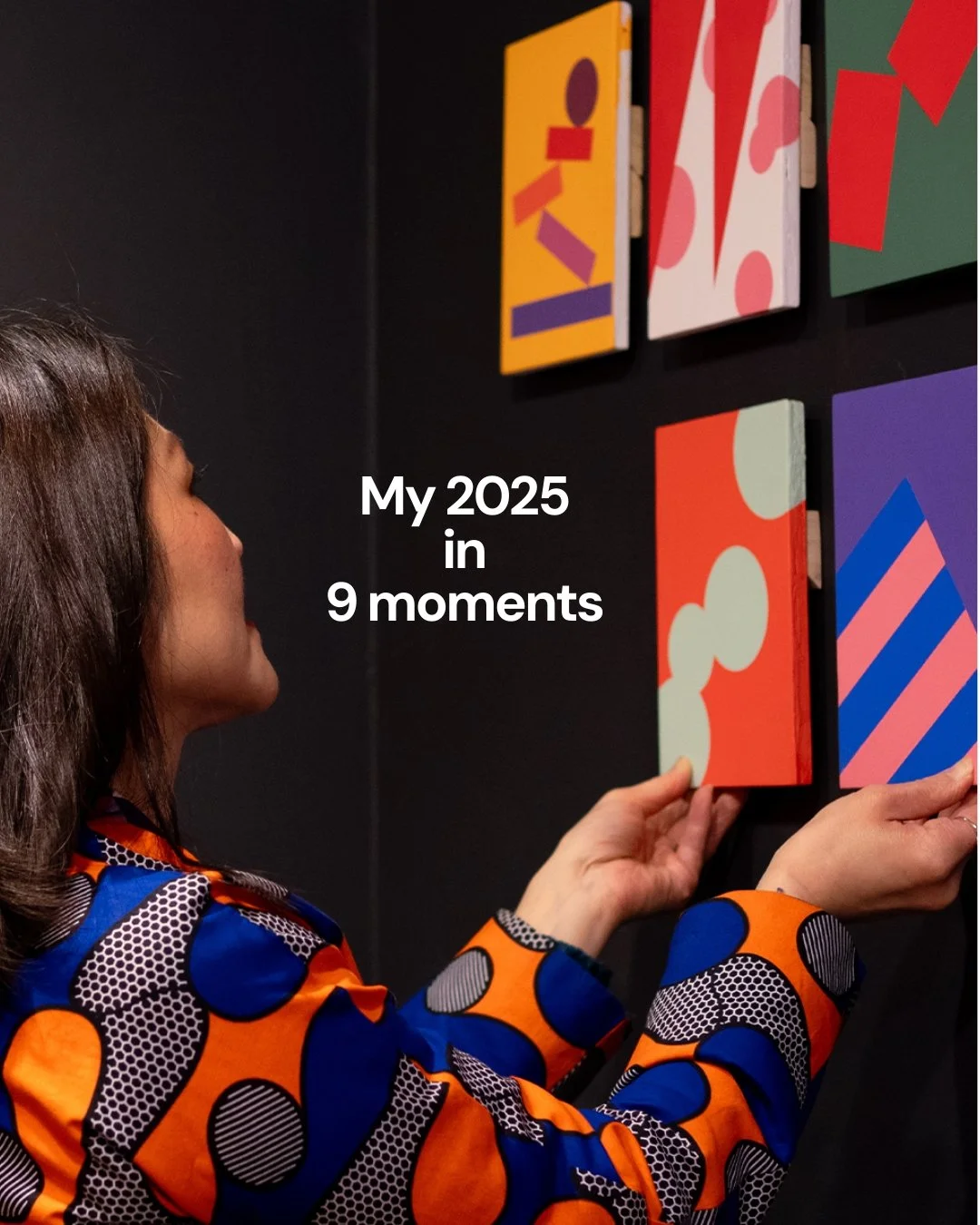 My 2025 in 9 moments:
I'm not going to lie, 2025 was a mixed bag. Like many creatives, I rode the waves of patchy work, self-doubt, meditation in desperation, and generous glasses of wine.

But I had some lovely moments working with the best people I