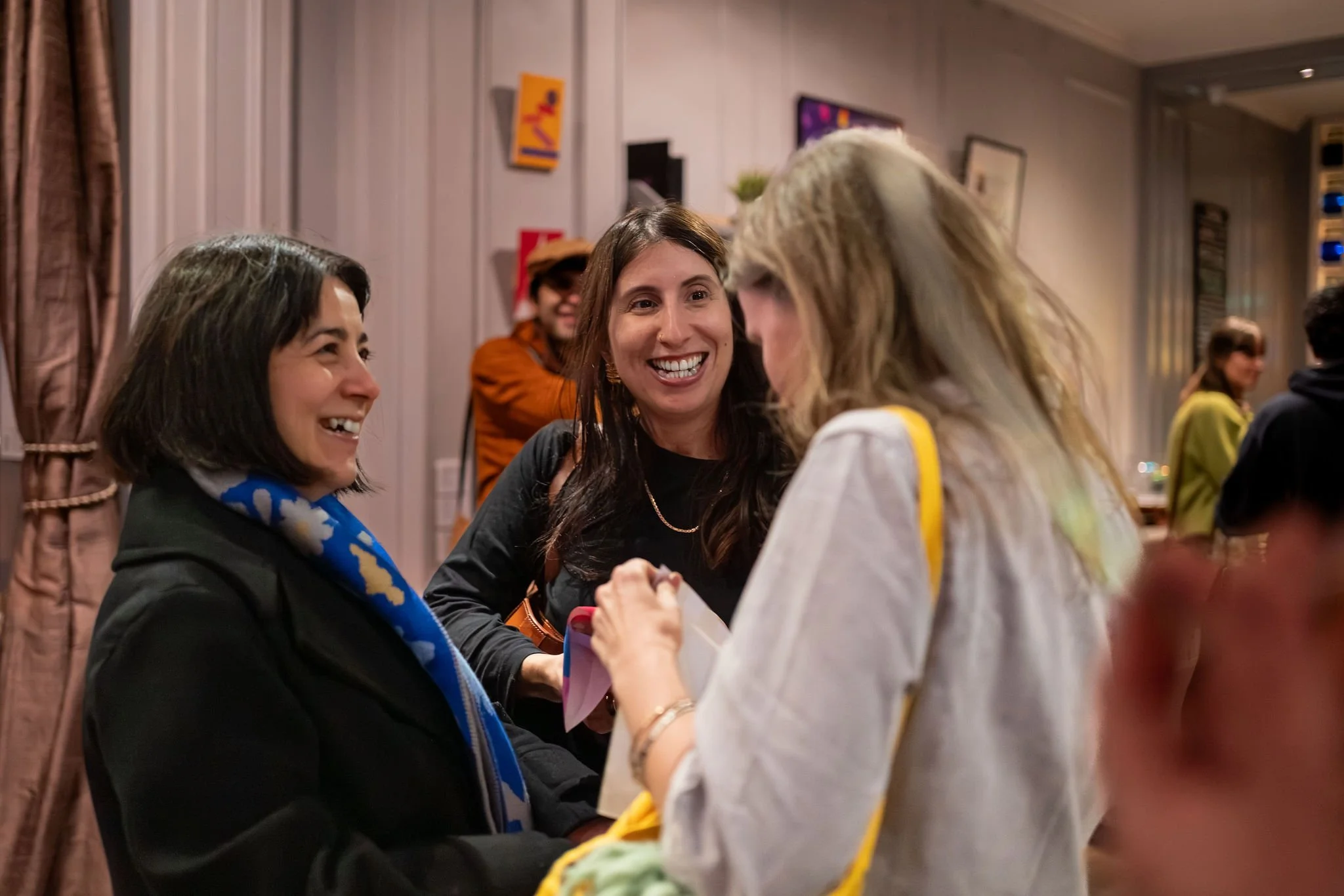 Designer Emilie Chen & Creative director Teresa Ferreira  (Photo by Elaine Potter)