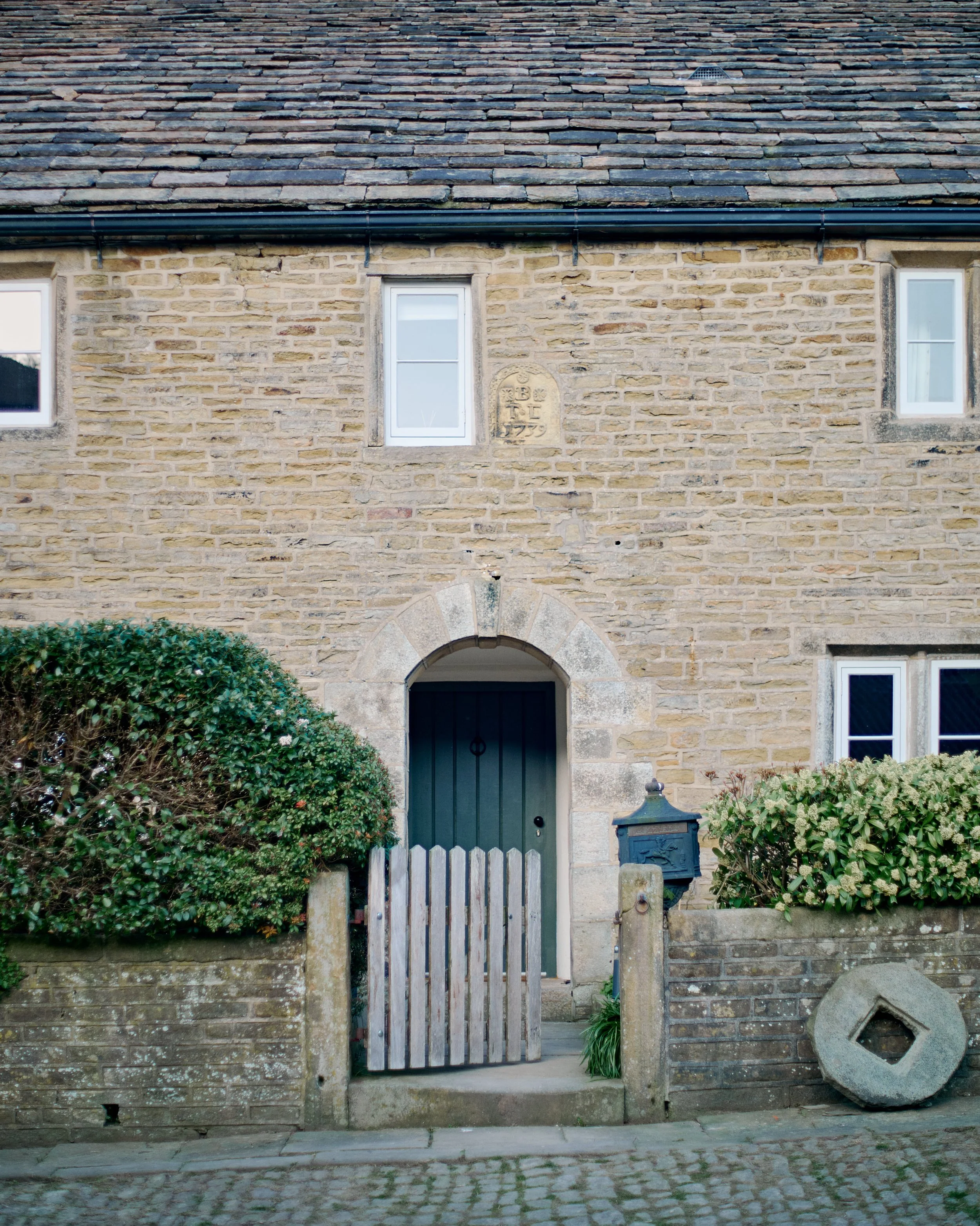 Outside view of Booth Farmhouse