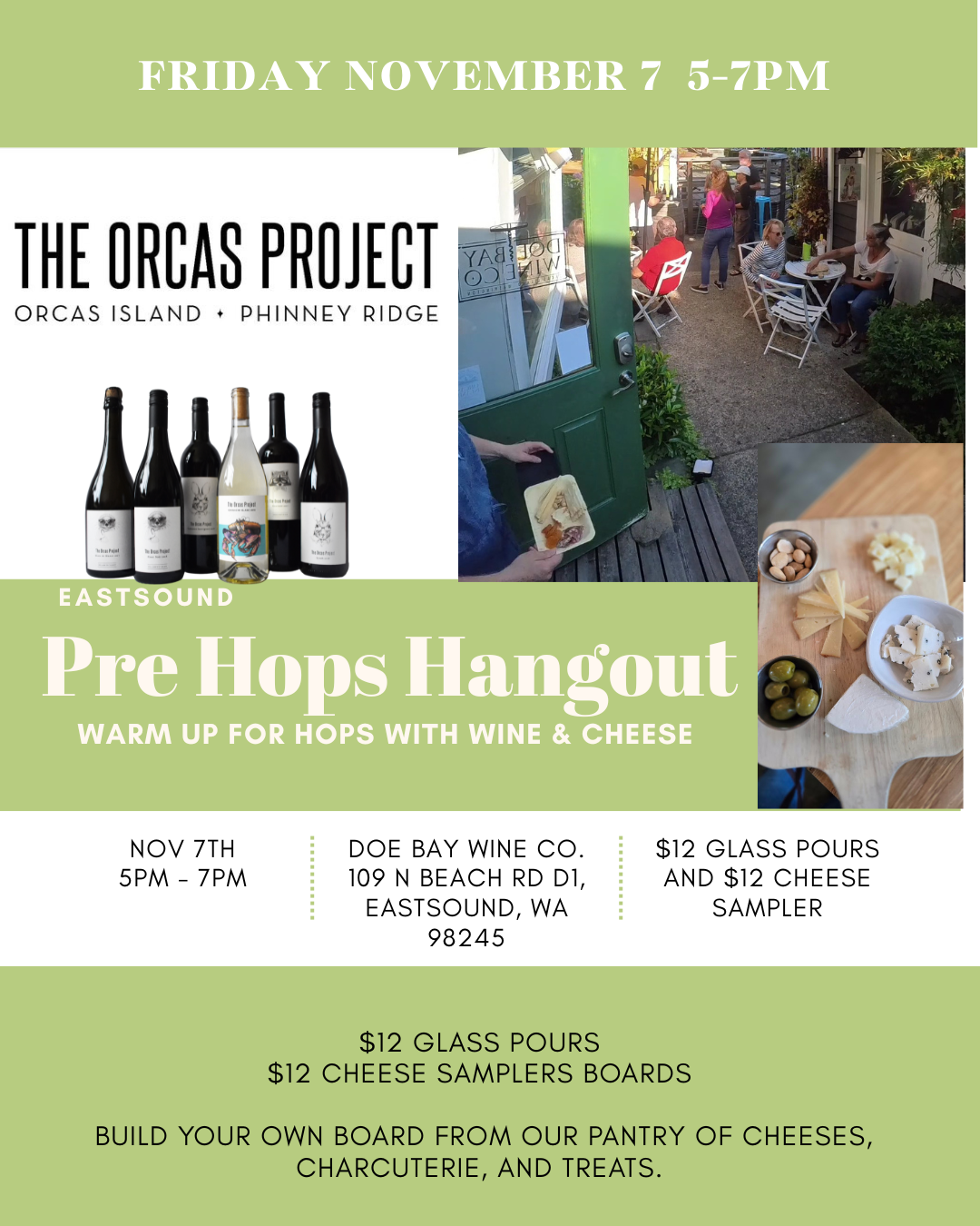 Pre-Hops Hang Out - Orcas Island