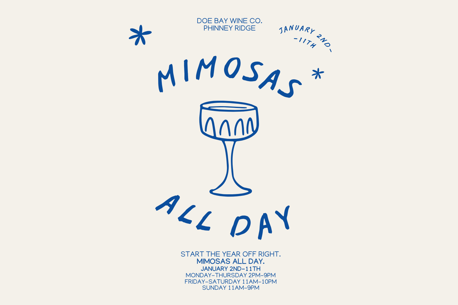 Mimosas All Day on Phinney Ridge