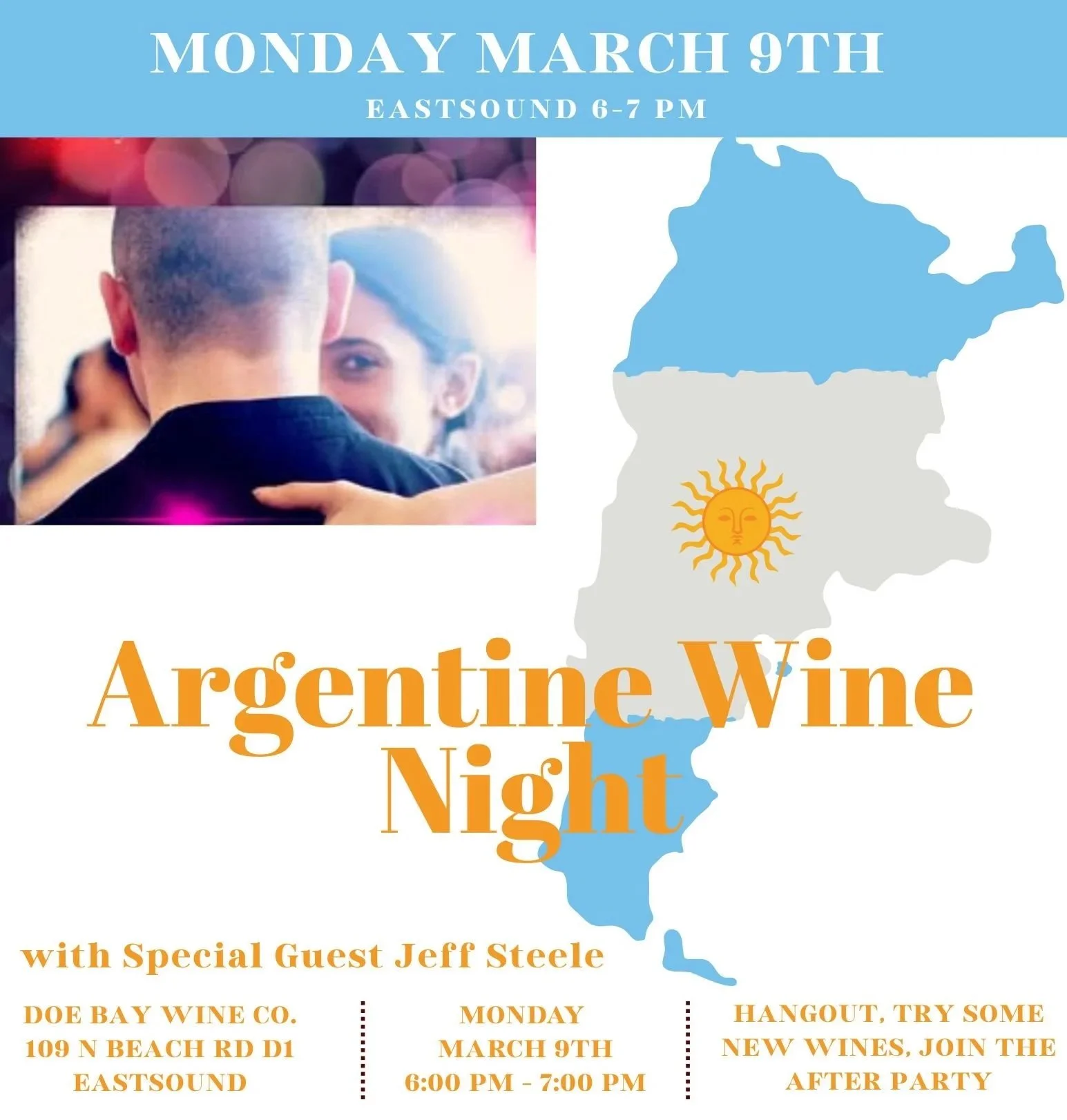 Argentine Wine Night - Orcas Island