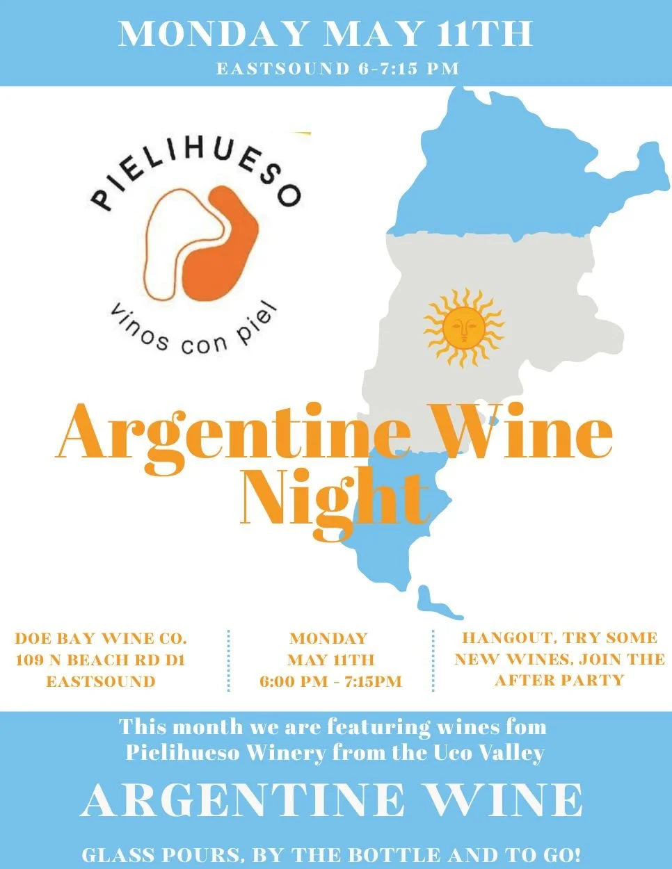 Argentine Wine Night - Orcas Island