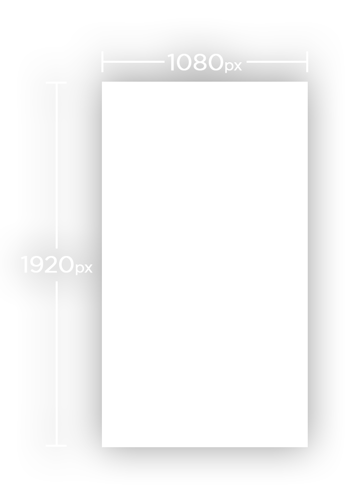 Vertical video dimensions: 1080 by 1920 pixels