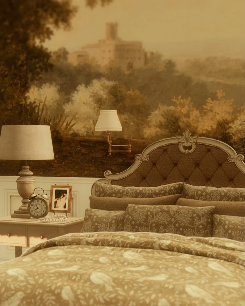 A room where romance lingers in every detail &ndash; soft light, flowing fabrics, and quiet luxury. 🌸🛏 

Part of Ch&acirc;teau des Fleurs, created together with Baumgarten. Available now on Patreon &amp; website.

#TheSims4 #Sims4Build #Sims4House 