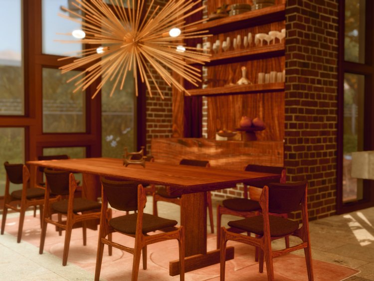 Mid Century – Katesimblr Sims building