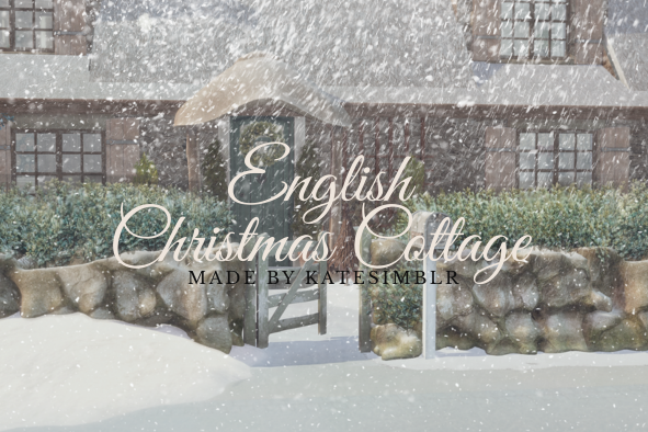 English Christmas Cottage (1).png