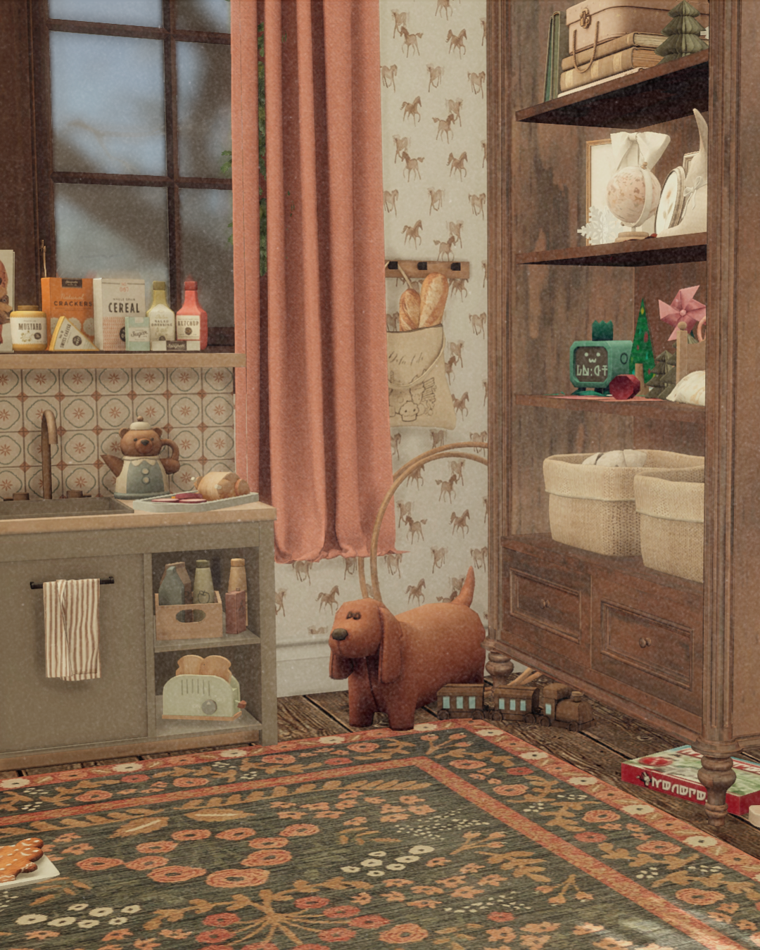 English Christmas Cottage (42).png