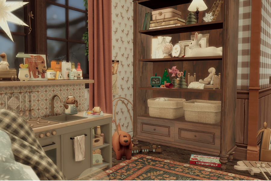 English Christmas Cottage (50).png
