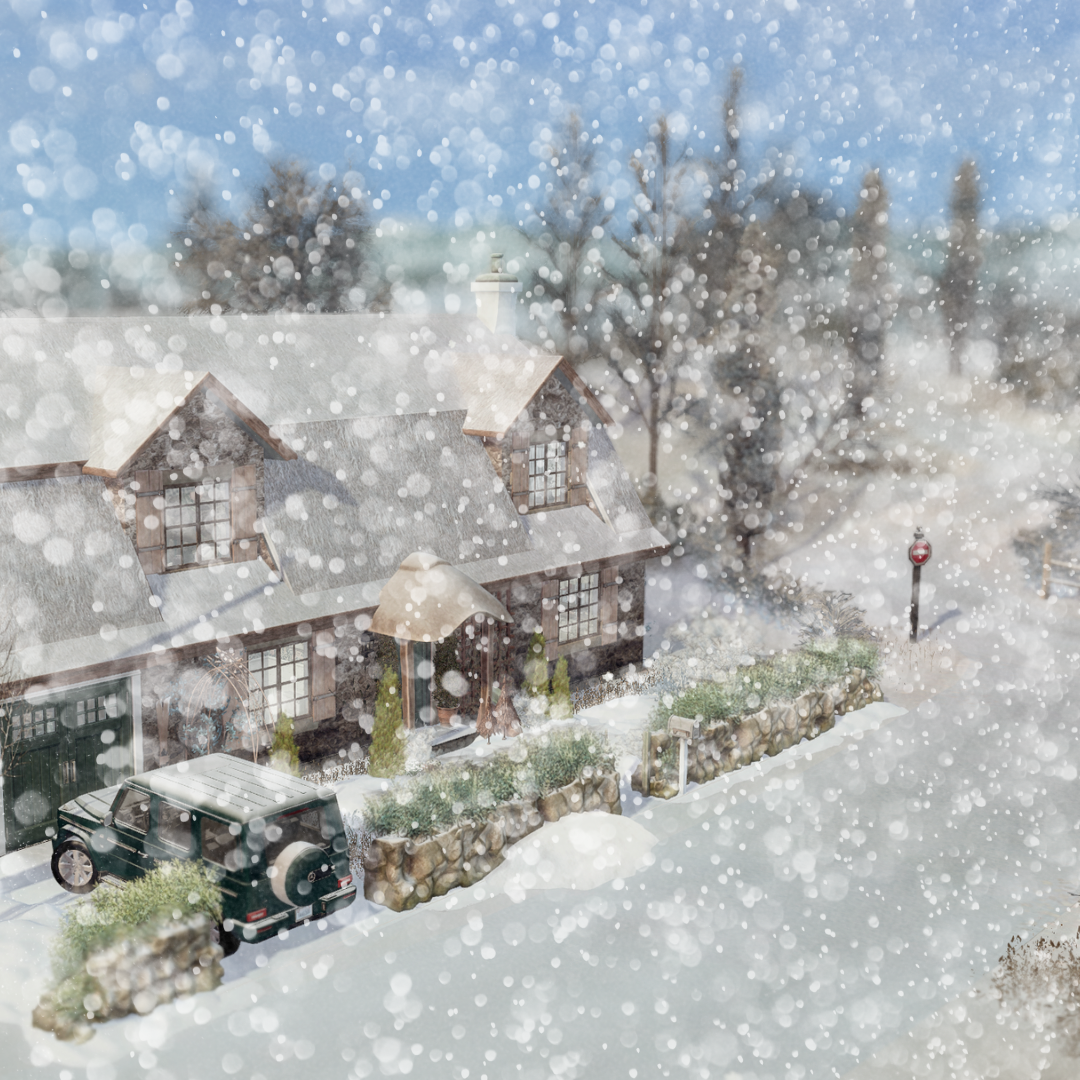English Christmas Cottage (8).png