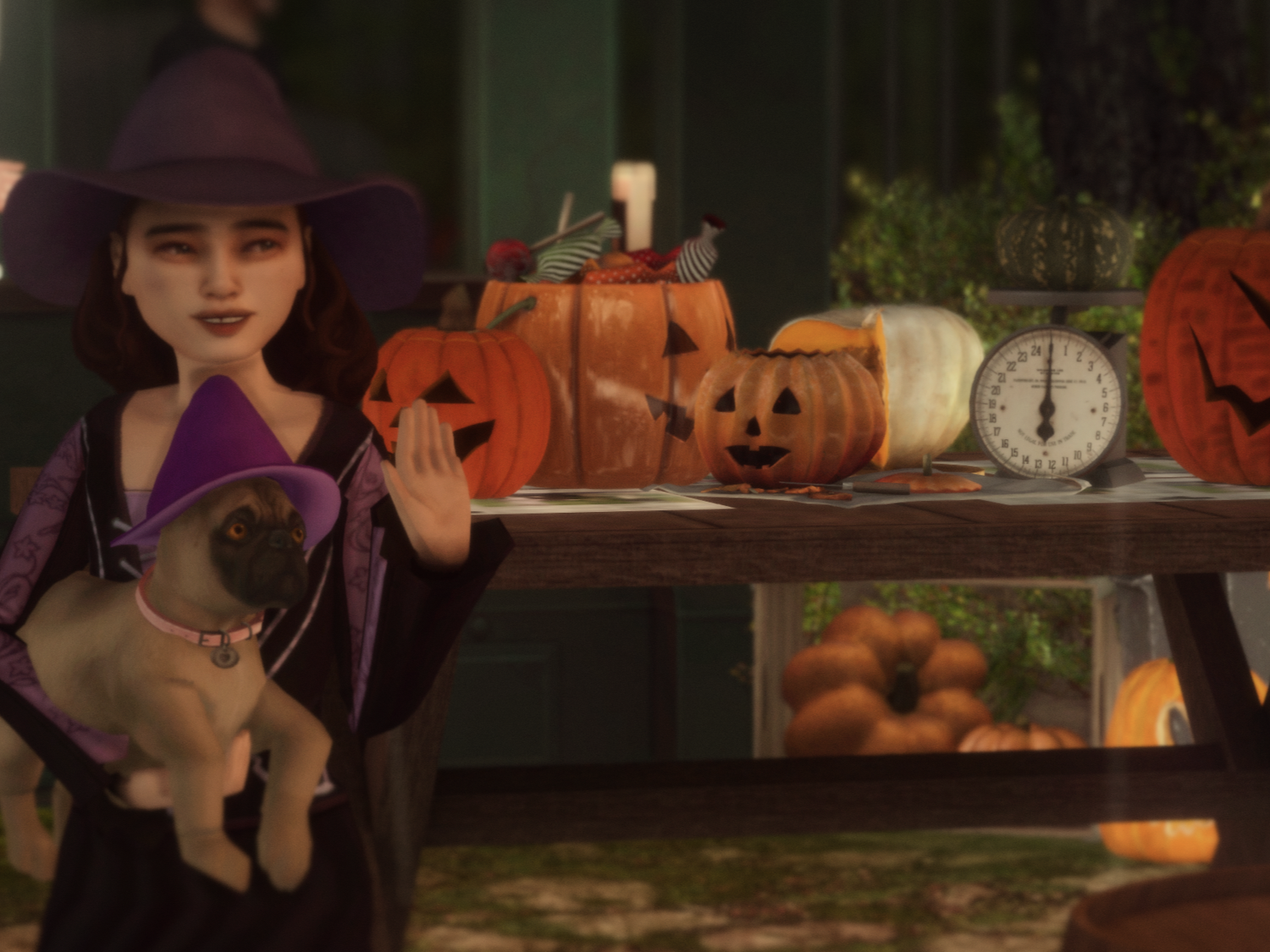 Halloween market – Katesimblr Sims building