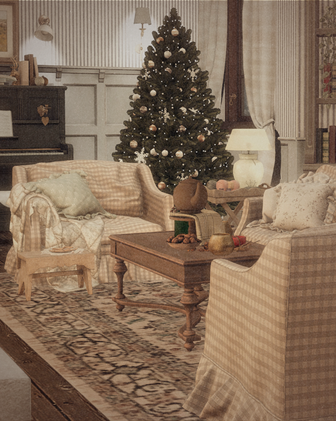 English Christmas Cottage (34).png