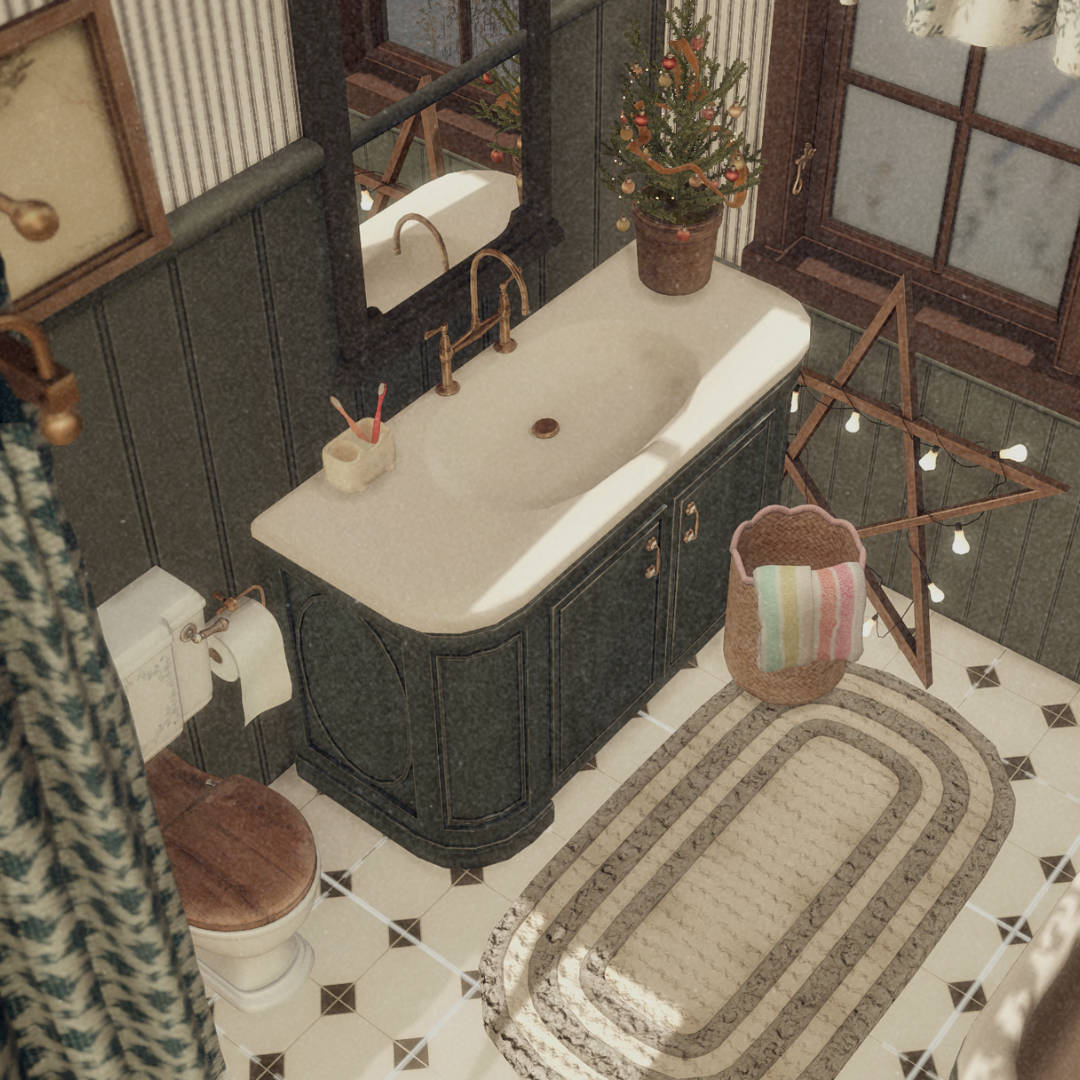 English Christmas Cottage (10).png