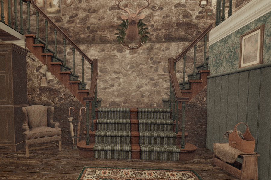 English Christmas Cottage (54).png