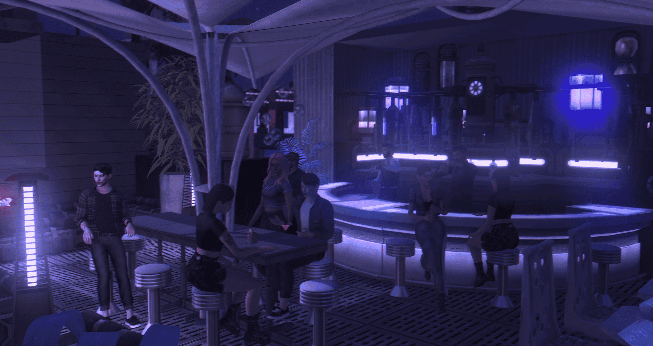 Rapper Apartment – Katesimblr Sims 4 building