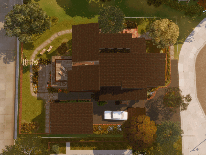 Mid Century – Katesimblr Sims 4 building
