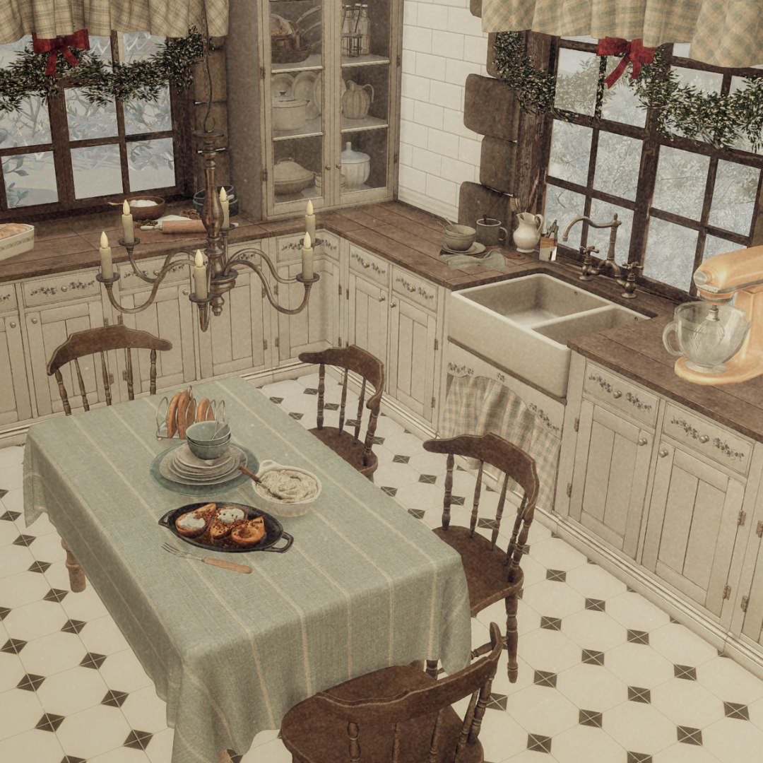 English Christmas Cottage (15).png