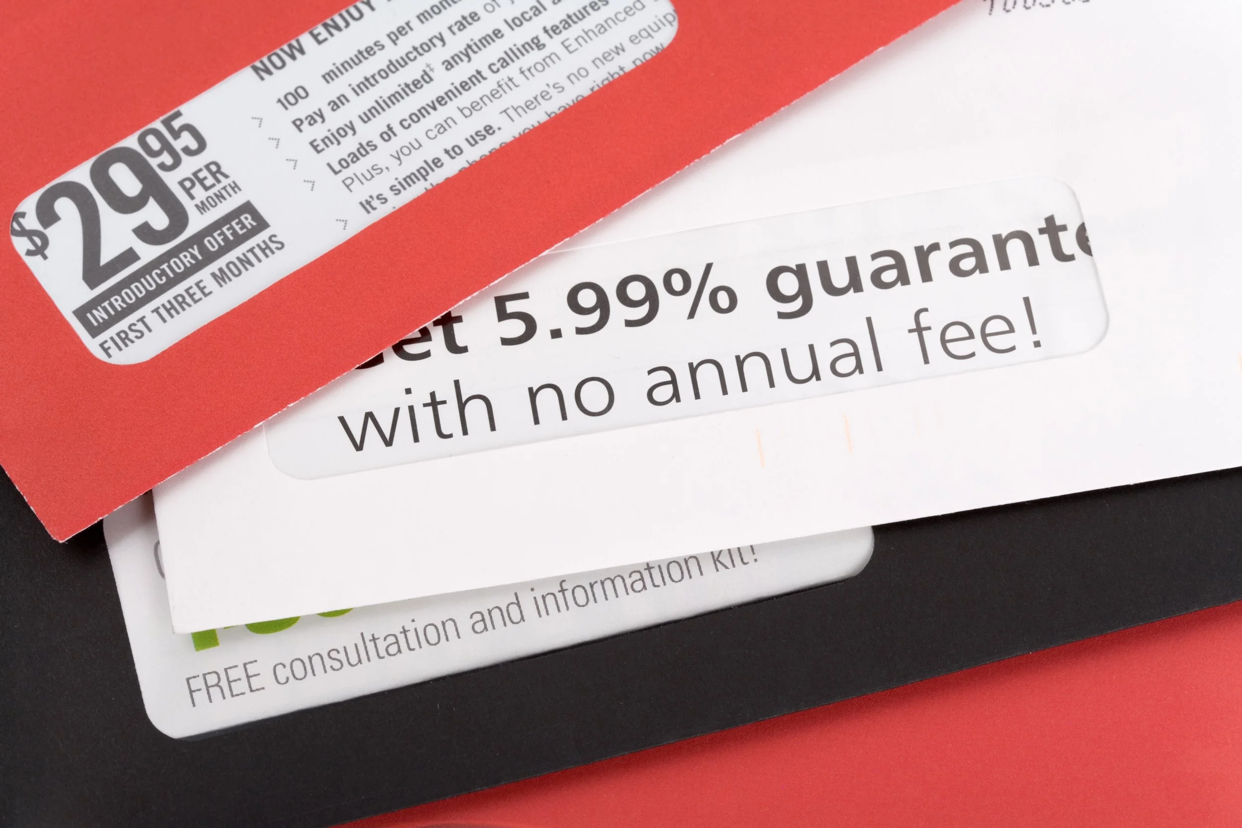 Why do I get junk mail with credit offers?