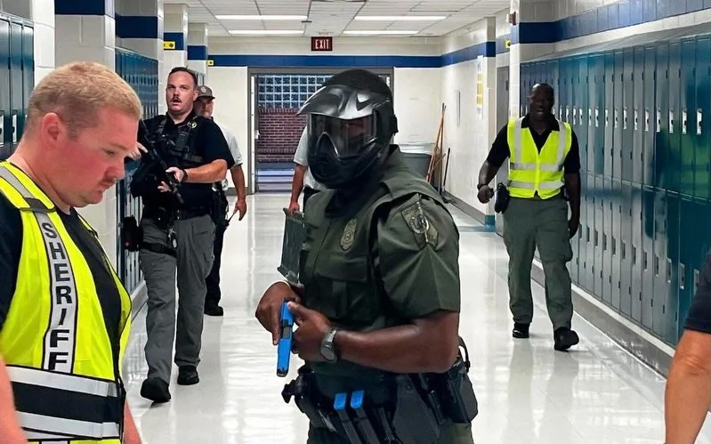 We are *endlessly* grateful for the dedicated first responders and community volunteers who step up everyday to protect our communities. Last week though, they stepped up for a rigorous 3-day active shooter preparedness drill at a local school.

To h