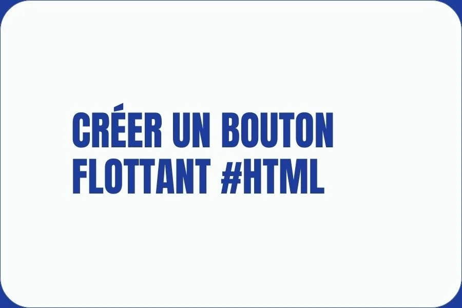 créer un bouton flottant pour son site Squarespace type (“Contact”)