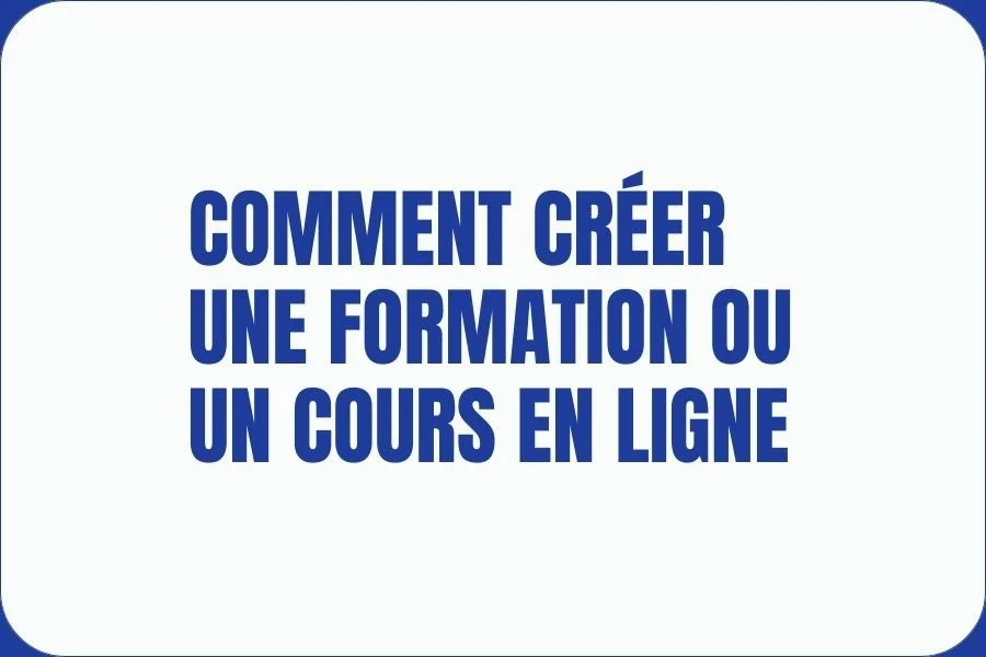 comment créer une formation ou un cours en ligne avec Squarespace ?