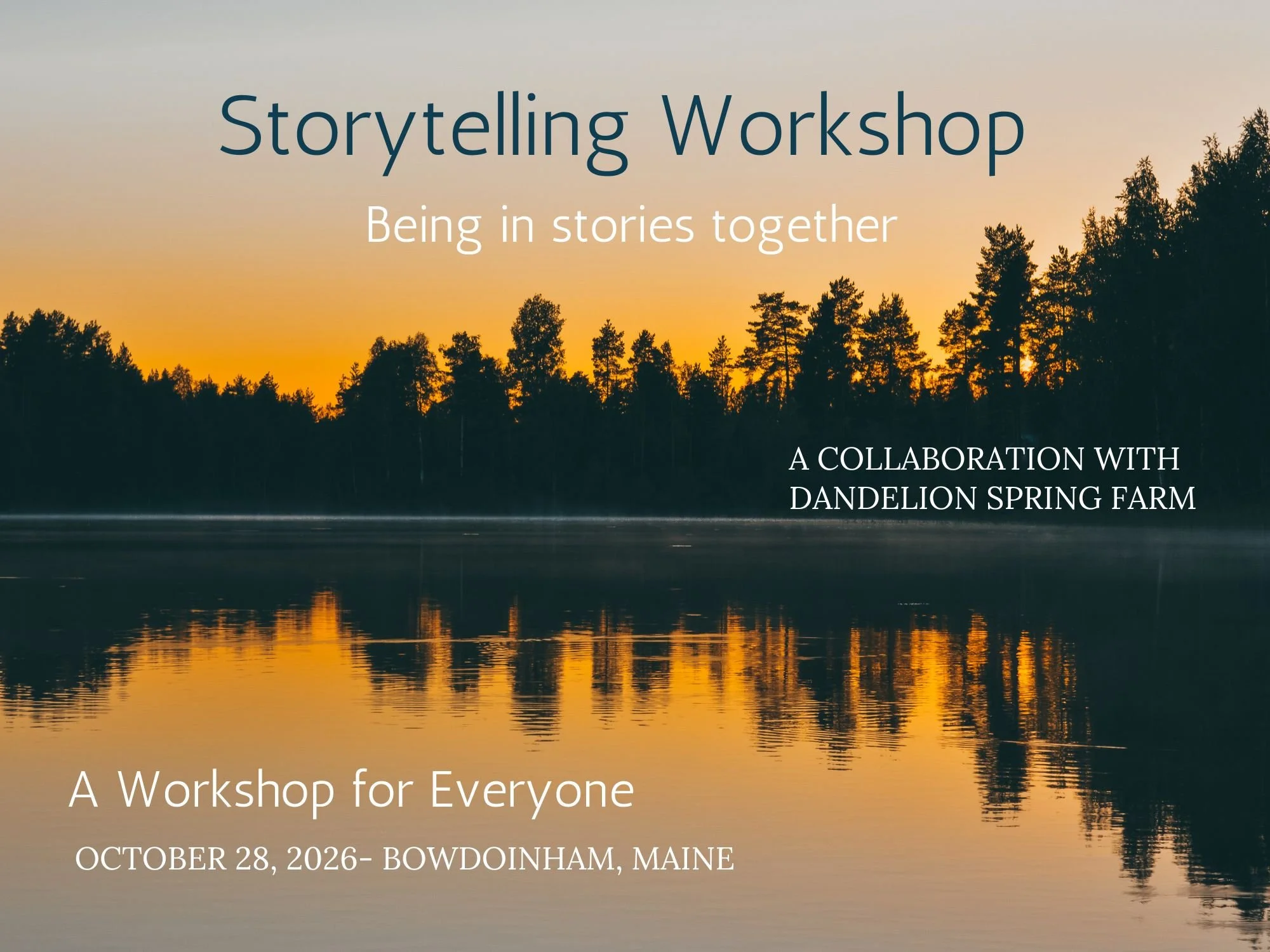 Storytelling Workshop at the Hive